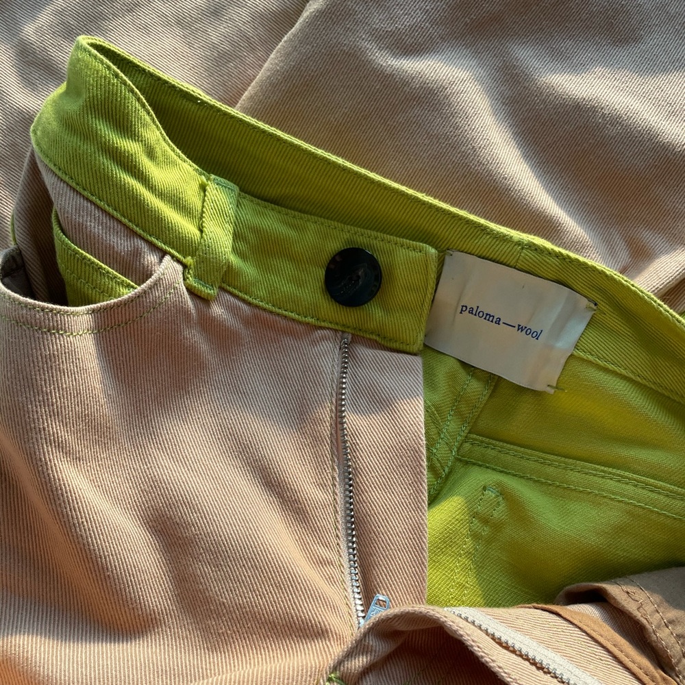 Paloma Wool Dax Pant in Kiwi, Size 34 (0/2) - Picture 5 of 5